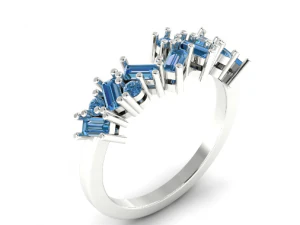 95 Female ring 3D Print Model