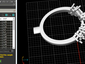 95 Female ring 3D Print Model