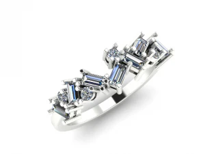 95 Female ring 3D Print Model