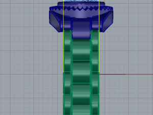 152 Ring for men 3D 打印模型