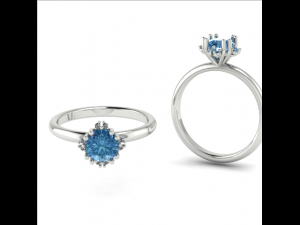 97 Female ring Modelo de Impressão 3D