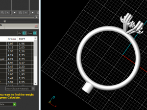 97 Female ring Modelo de Impressão 3D