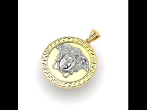 98 Pendant with face 3D प्रिंट मॉडल