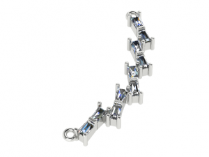 99 Female pendant Modelo de Impressão 3D