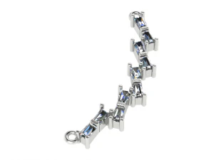 99 Female pendant 3D Print Model