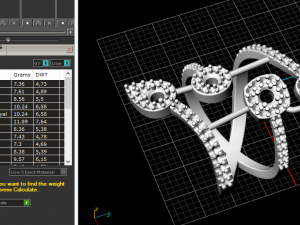 100 Ring for women Model do druku 3D