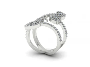 100 Ring for women 3D Print Model
