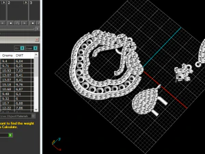 101 Beautiful female pendant 3D Print Model