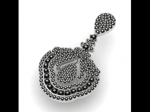101 Beautiful female pendant Modello di stampa 3D