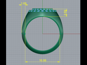 102 Ring 3D Print Model