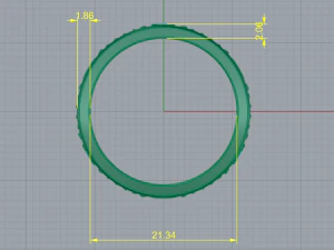 103 Ring 3D Print Model