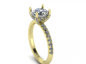 104 Ring for women 3D Print Model