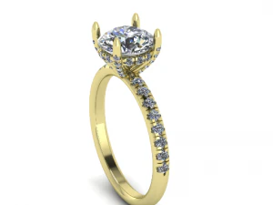 104 Ring for women 3D Print Model