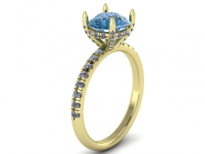 104 Ring for women Modello di stampa 3D