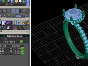104 Ring for women Modello di stampa 3D