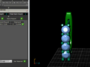105 Серьги 3D Принт Модель