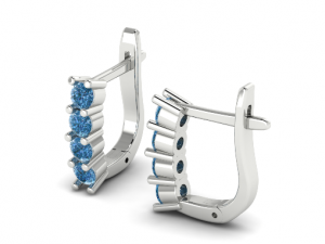 105 Earrings Modelo de Impressão 3D