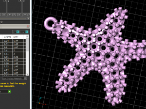106 Pendant in the form of a starfish 3D-printmodel