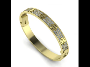 107 Gelang Model Cetak 3D