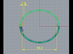 107 Bracelet 3D-printmodel