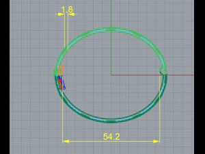 107 Браслет 3D Принт Модель