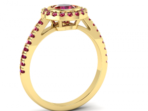 108 ring 3D प्रिंट मॉडल