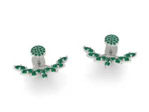 110 Earrings 3D Print Model