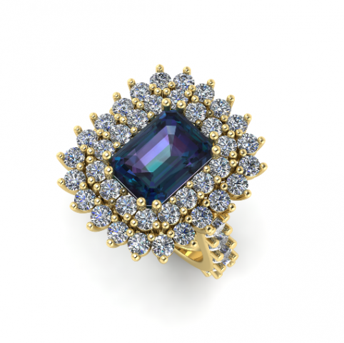 116 Female ring 3Dプリントモデル .c4d .max .obj .3ds .fbx .stl .blend 