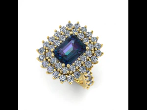 116 anillo femenino Modelo de impresión 3D