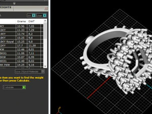 116 Female ring 3D Print Model