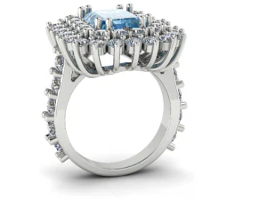 116 Female ring 3D Print Model