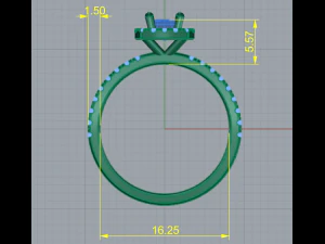 120 Ring 3D Print Model