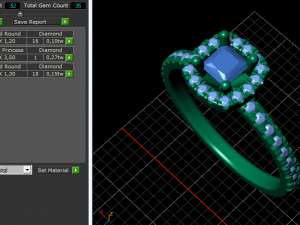 120 Ring Model Cetak 3D