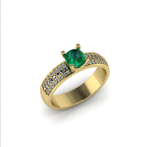 121Ring 3D 打印模型 .c4d .max .obj .3ds .fbx .stl .blend 