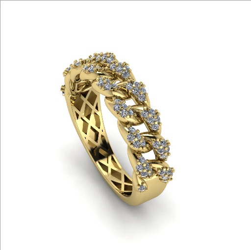 122Ring 3D Print Model .c4d .max .obj .3ds .fbx .stl .blend 