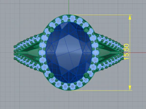 123Ring 3D Print Model