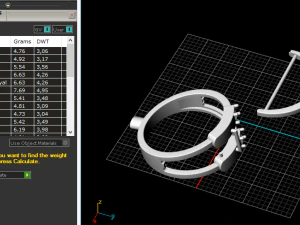 124 Beautiful ring 3D Print Model