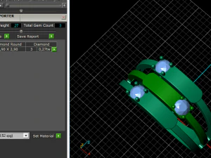 124 Beautiful ring 3D Print Model
