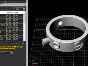 127 Ring 3D Print Model