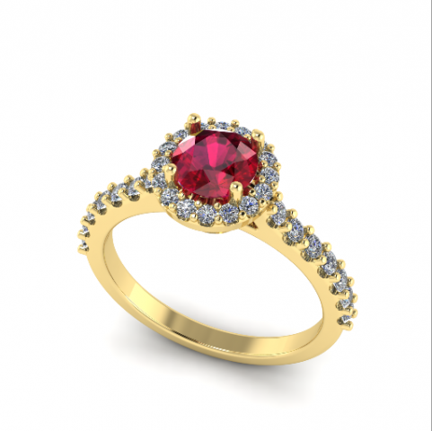 128 Women Band Ring Modèles 3D en vedette .c4d .max .obj .3ds .fbx .stl .blend 