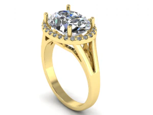130 Beautiful ring 3D Print Model