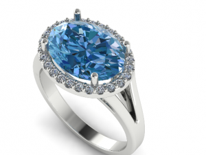 130 Beautiful ring 3Dプリントモデル