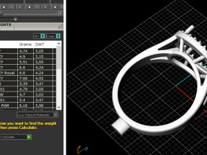 130 Beautiful ring 3D Print Model