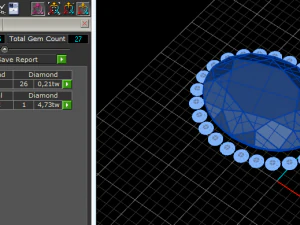 130 Beautiful ring 3D Print Model