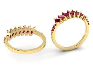 132 Ring Model Cetak 3D