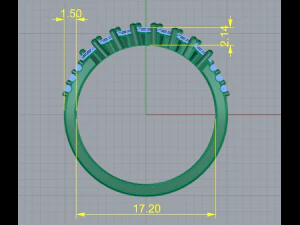 132 Ring 3D Print Model
