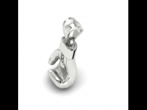 133 Pendant in the form of a boxing glove 3D Baskı Modeli