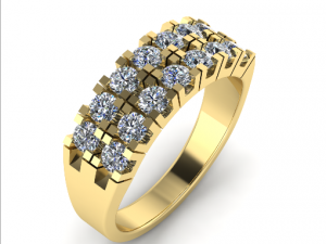 135 Ring Modèles 3D en vedette