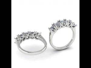 136 Ring for women 3D Print Model