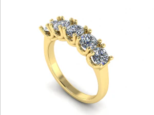 136 Ring for women 3D Print Model
